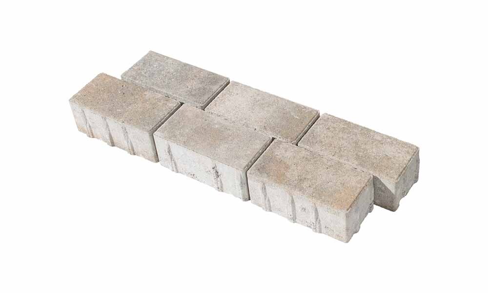 RecyclingPflasterstein Rainplus muschelkalkmix 20x10x8