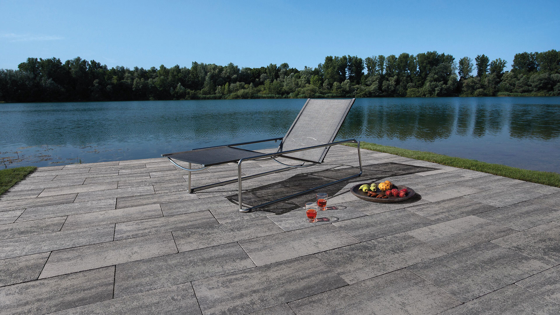 Slider Bild des Pflastersteins Pharo black shadow 60x30 cm