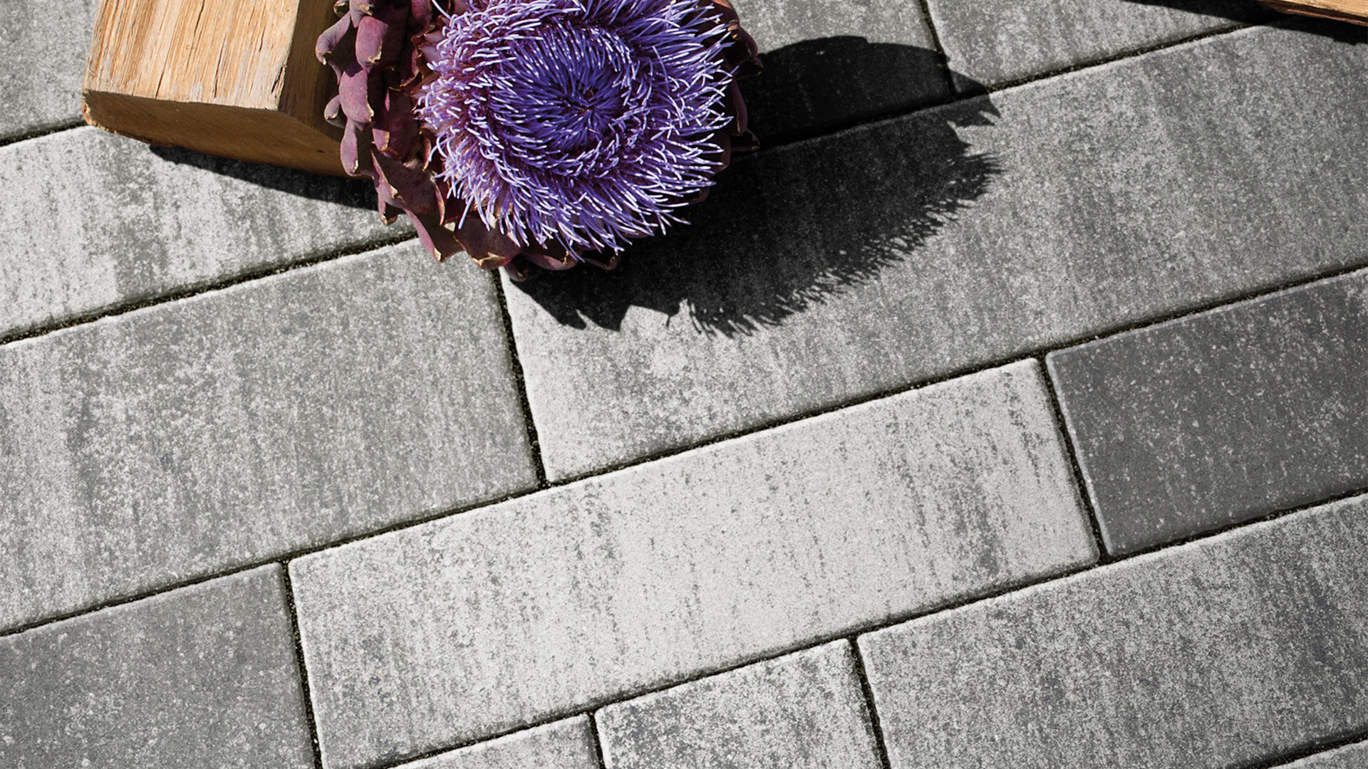 Slider Bild des Pflasterstein Mix Vista Selection cassero titan