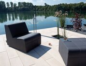 Ambientbild einer Terrasse mit Timber pina