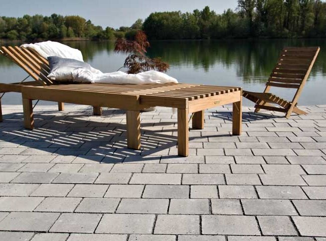 Bild des Pflasterstein Mix Sortett Selection L Cassero titan