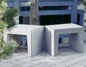 Bild eines Gartens mit U Stein